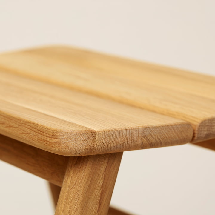 Tabouret d' Angle, chêne par Form & Refine