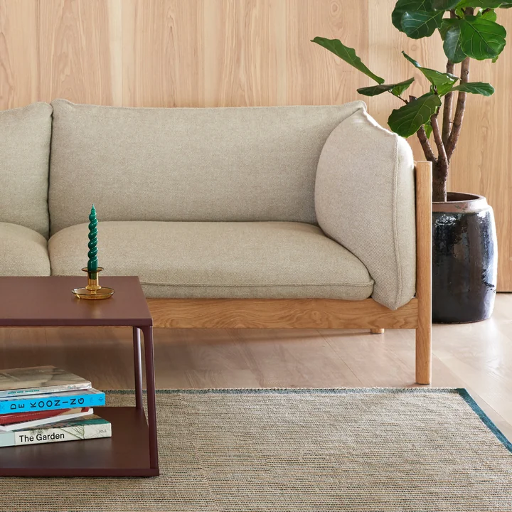 Tapis, 170 x 240 cm, noir / vert de HAY.