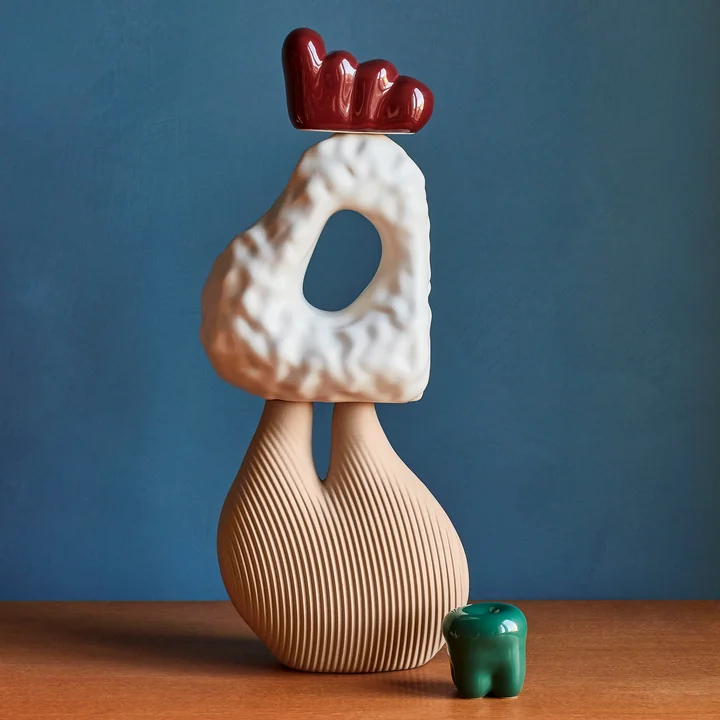 Groupe de sculptures W & S par HAY .