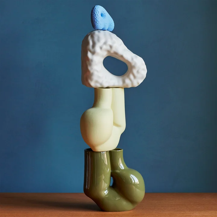 Groupe de sculptures W & S par HAY .