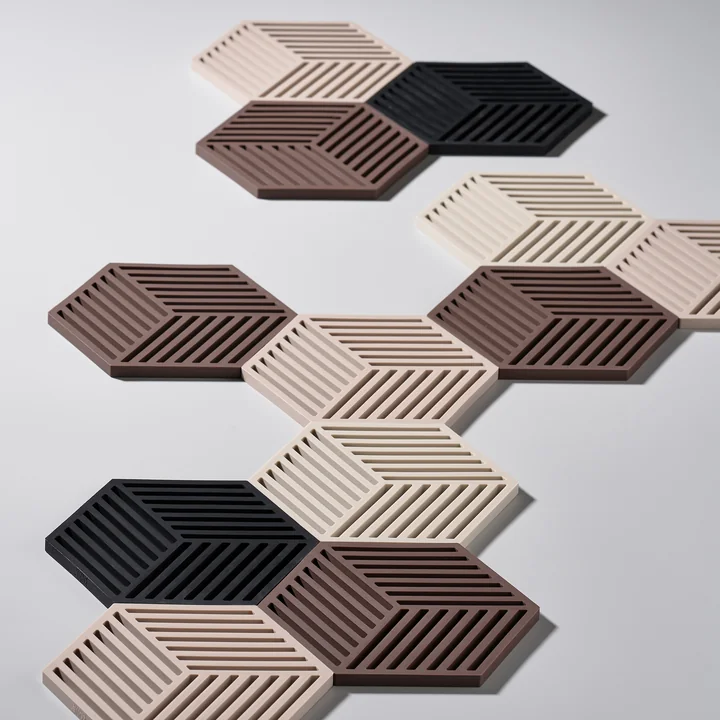 Hexagon Dessous de verre de Zone Denmark
