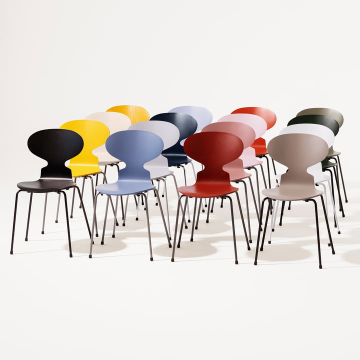 Chaise fourmi Sense of Colour de Fritz Hansen