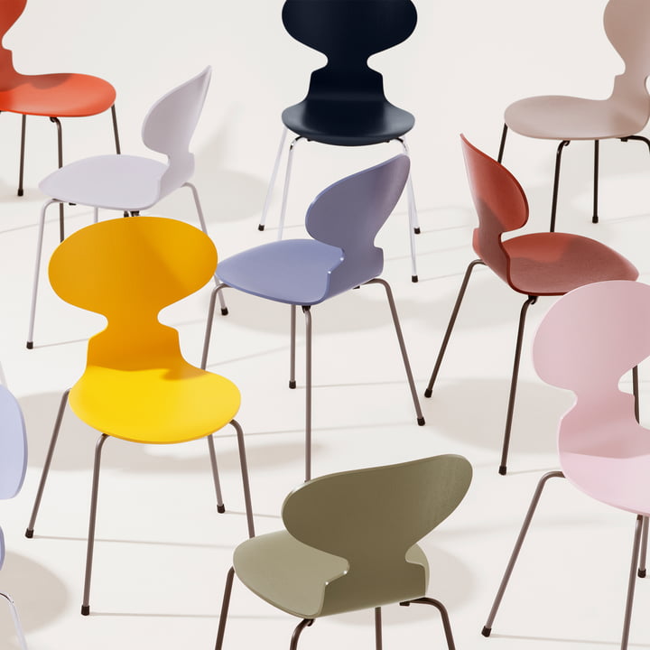 Chaise fourmi Sense of Colour de Fritz Hansen