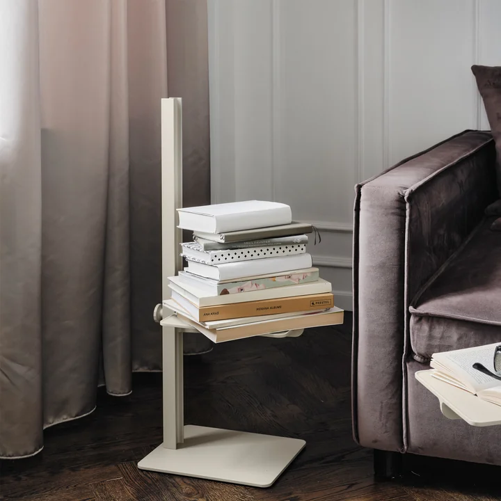 Table latérale de musée par String en beige