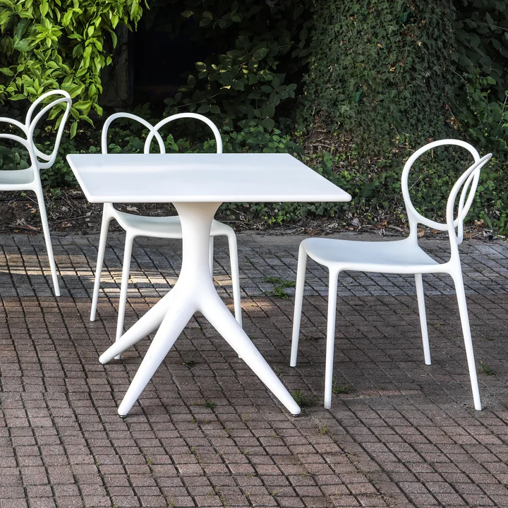 La chaise Sissi sur la terrasse