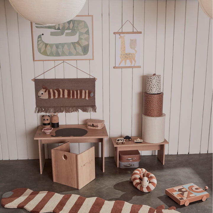 Une chambre d'enfants, OYOY décorée et meublée