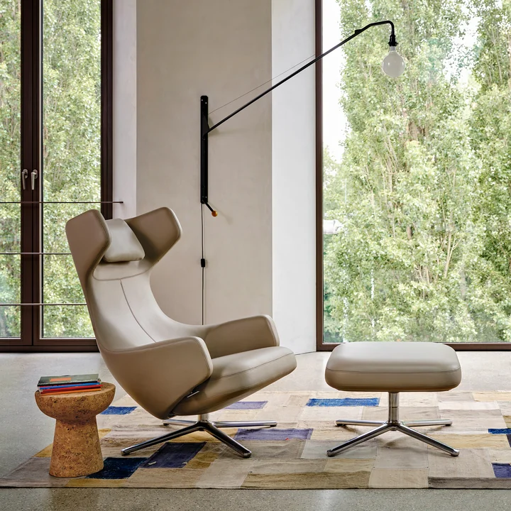 Ambiance chaleureuse de salon de Vitra