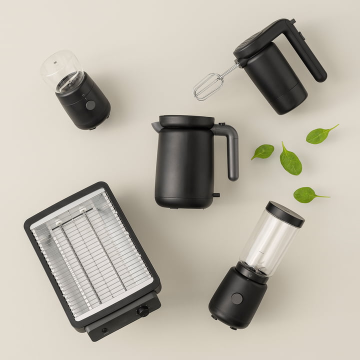 Les appareils de cuisine Foodie de Rig-Tig by Stelton en noir