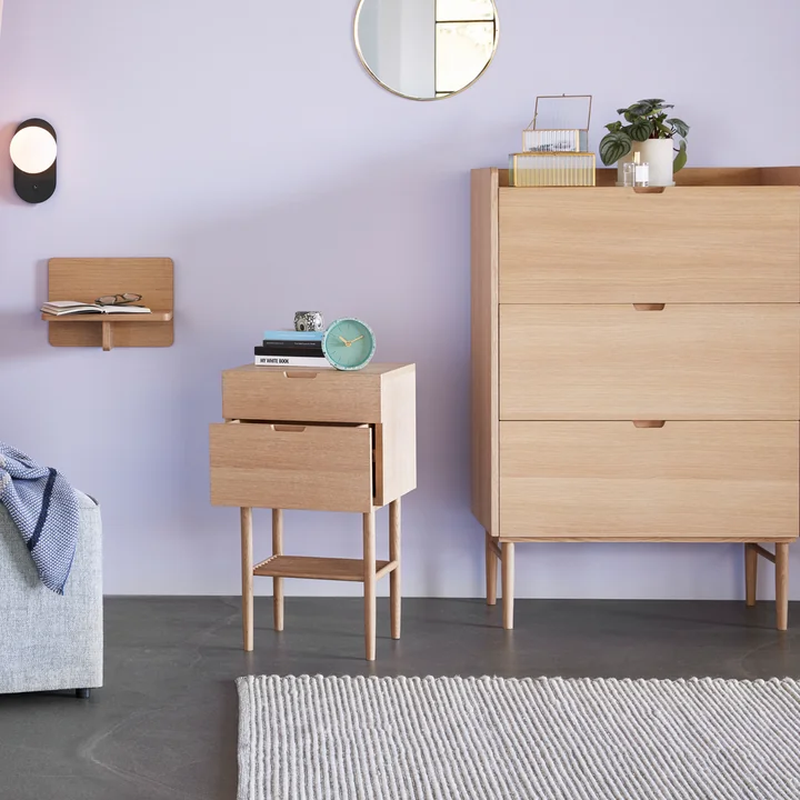 Ambiance scandinave intemporelle dans la chambre