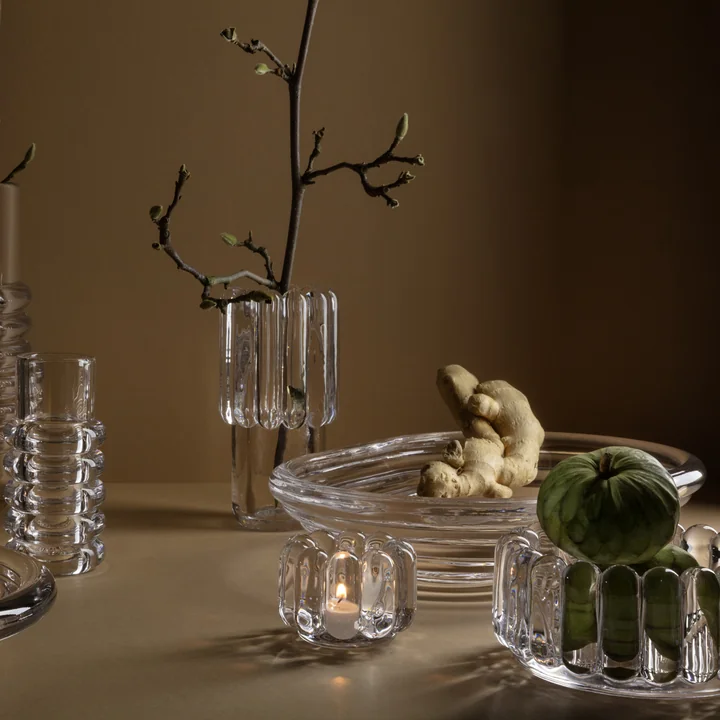 Pièces en verre massif de Tom Dixon : La série Press