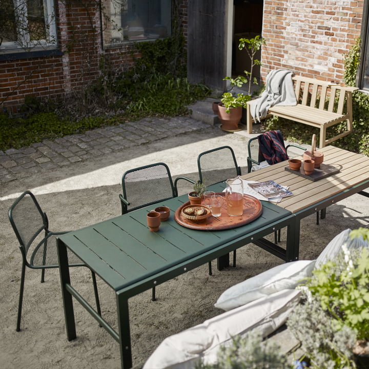 Chaise de terrasse à empiler