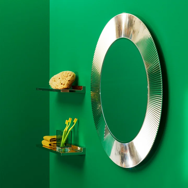 Miroir de la Toussaint et Shelfish Etagère murale de Kartell