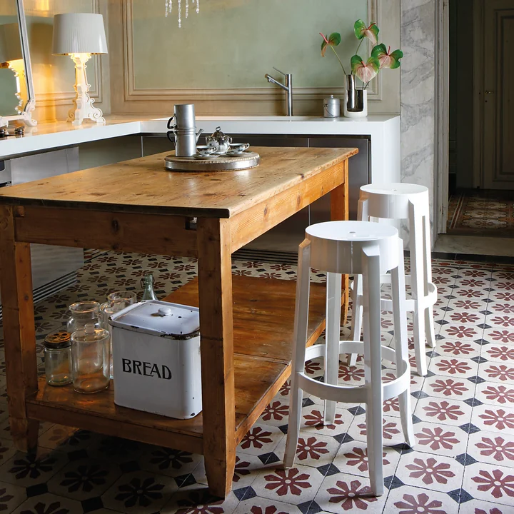 Tabourets design dans la cuisine