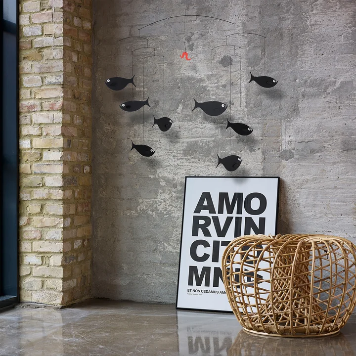 Le Shoal of Fish Mobile dans une ambiance moderne