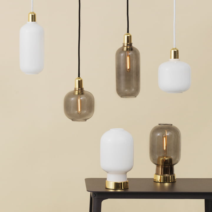 Les Amp luminaires suspendus de Normann Copenhagen sont nostalgiques