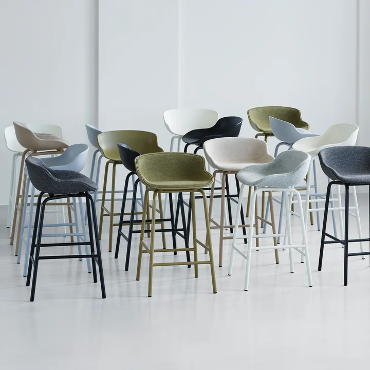 Les chaises de bar modernes Hyg de Normann Copenhagen