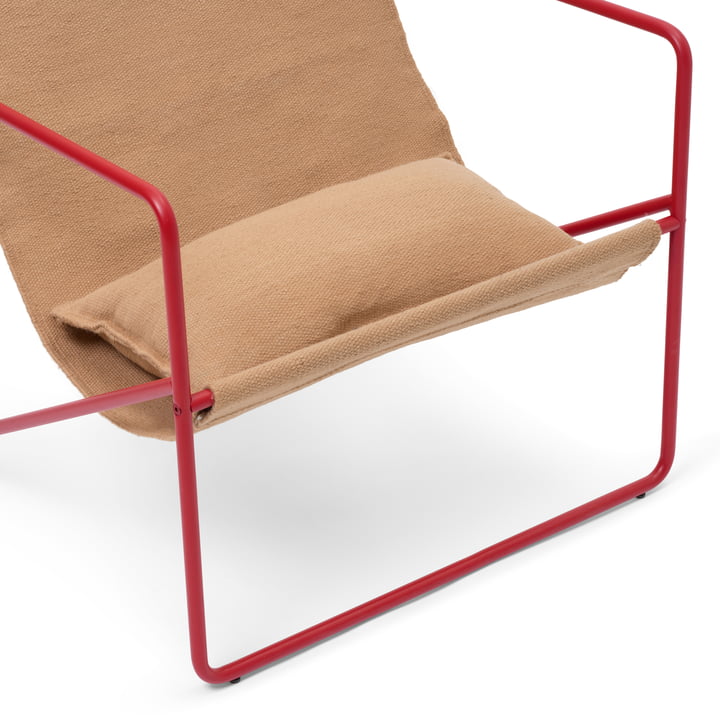 Le Desert Lounge Chair de ferm Living avec Desert Kissen