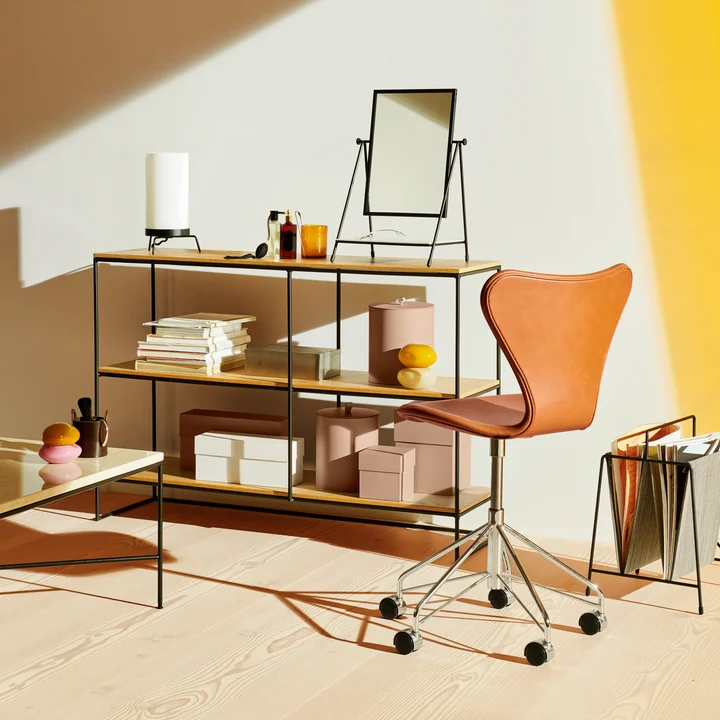 Série 7 Chaise de bureau de Fritz Hansen