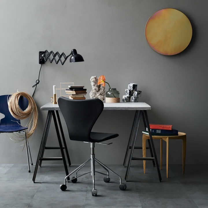Série 7 Chaise de bureau de Fritz Hansen