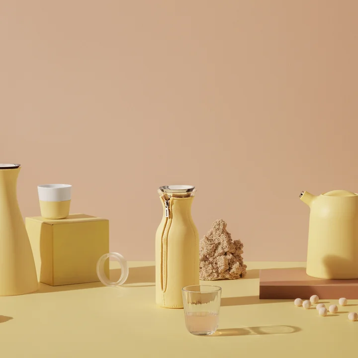 Carafe pour réfrigérateur aux couleurs vives