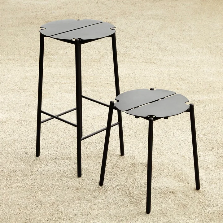 Le Novo tabouret et le Novo Tabouret de bar de AYTM