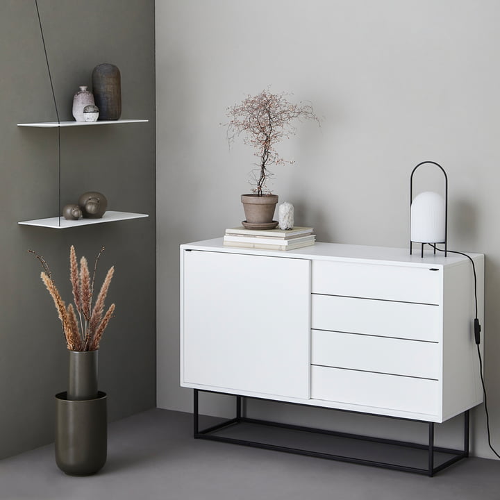 Virka Sideboard de Woud en blanc