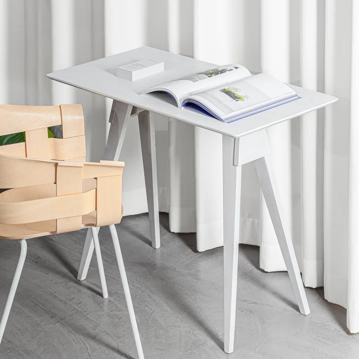Arco Table console de Design House Stockholm en gris / blanc