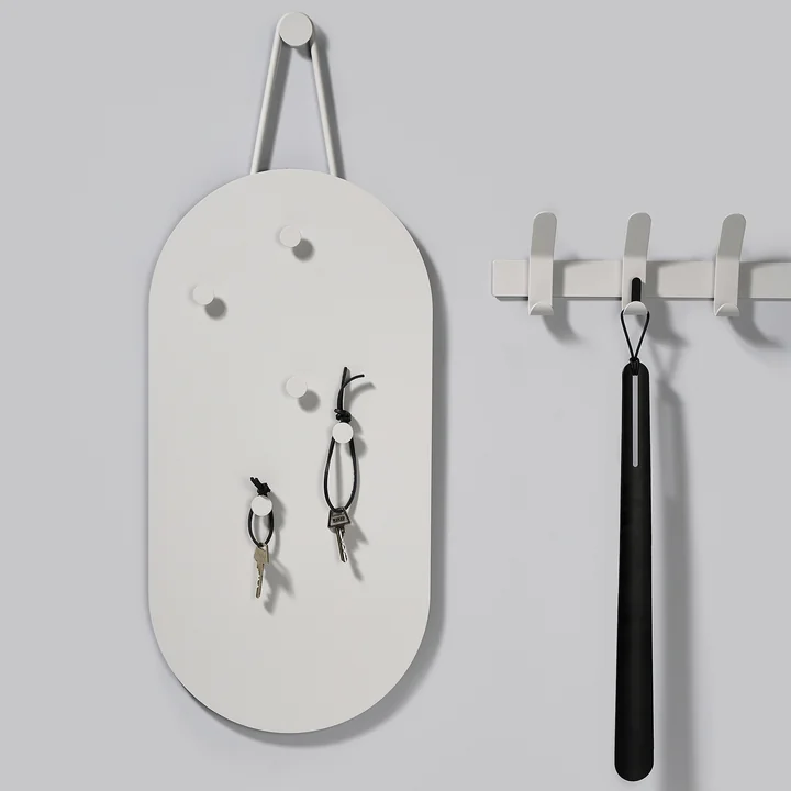 Le tableau magnétique A-Bulletin de Zone Denmark avec des clés