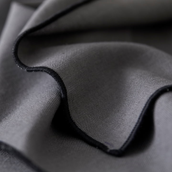 Organic Tissu de Södahl , gris / noir