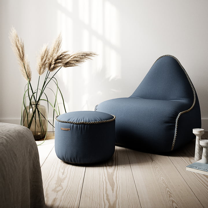 Le RETRO it Cura Drum Pouf et le pouf du SACK it sont durables et résistants.