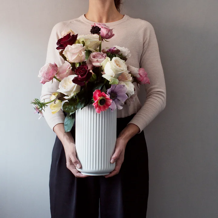 Lyngbyvase (blanc) de Lyngby Porcelæn