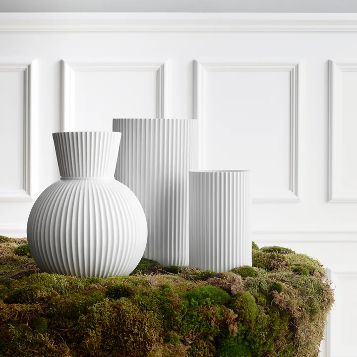 Lyngbyvase (blanc) de Lyngby Porcelæn