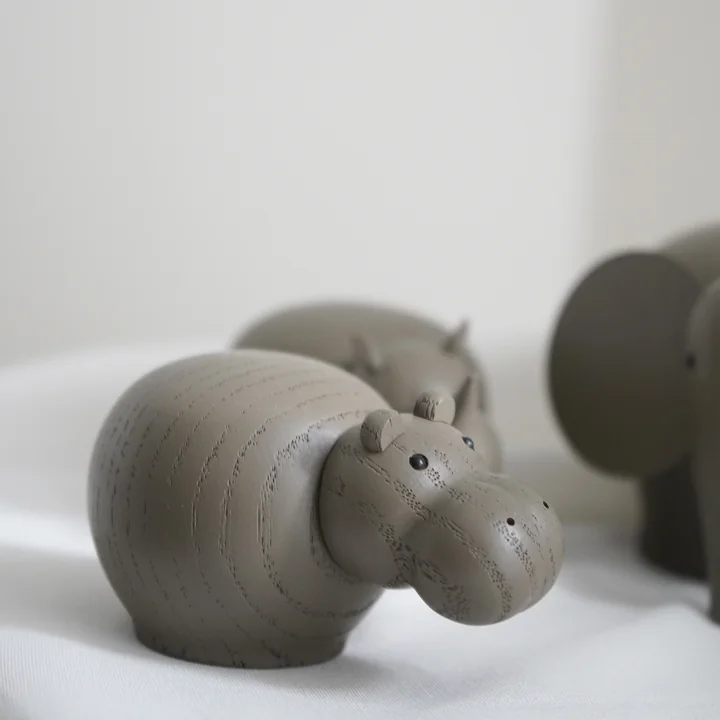 Hibo Hippo de Woud en couleur taupe