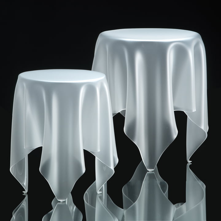 Illusion Table d'appoint de Essey en ice