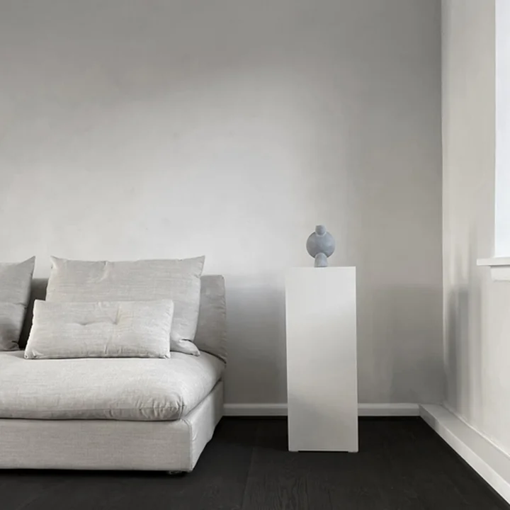 Sphere Vase Bubl Mini de 101 Copenhagen en gris clair