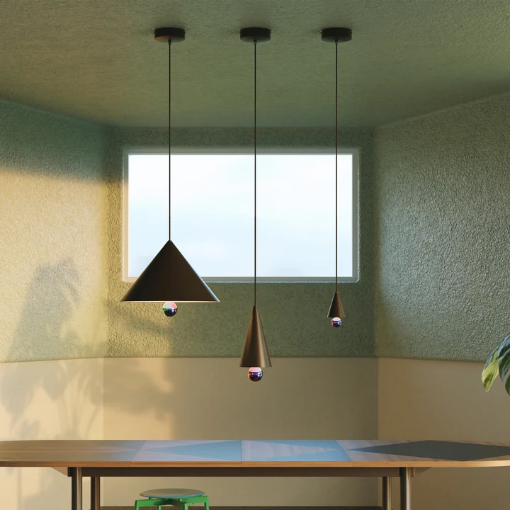 Cherry Luminaire suspendu à LED de Petite Friture en noir