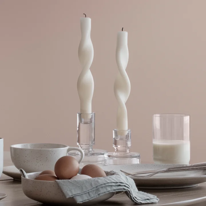 Twist Bougies & Petra Chandelier de Broste Copenhagen