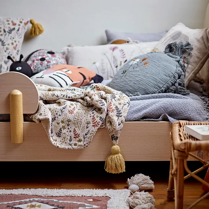 Coussin Filipa & Couverture par Bloomingville