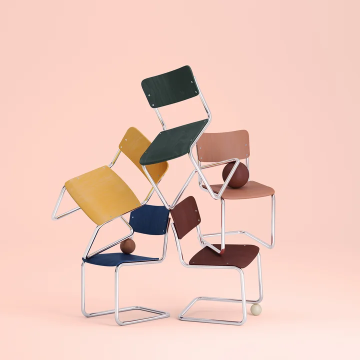 Chaise pour enfants S 43 K de Thonet