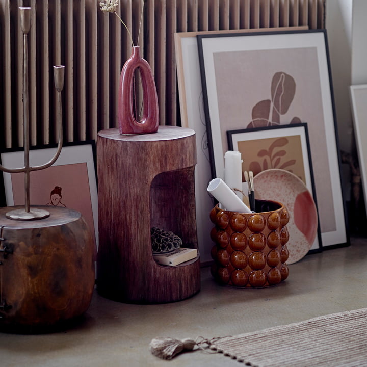 Eda - Tabouret de Bloomingville en marron