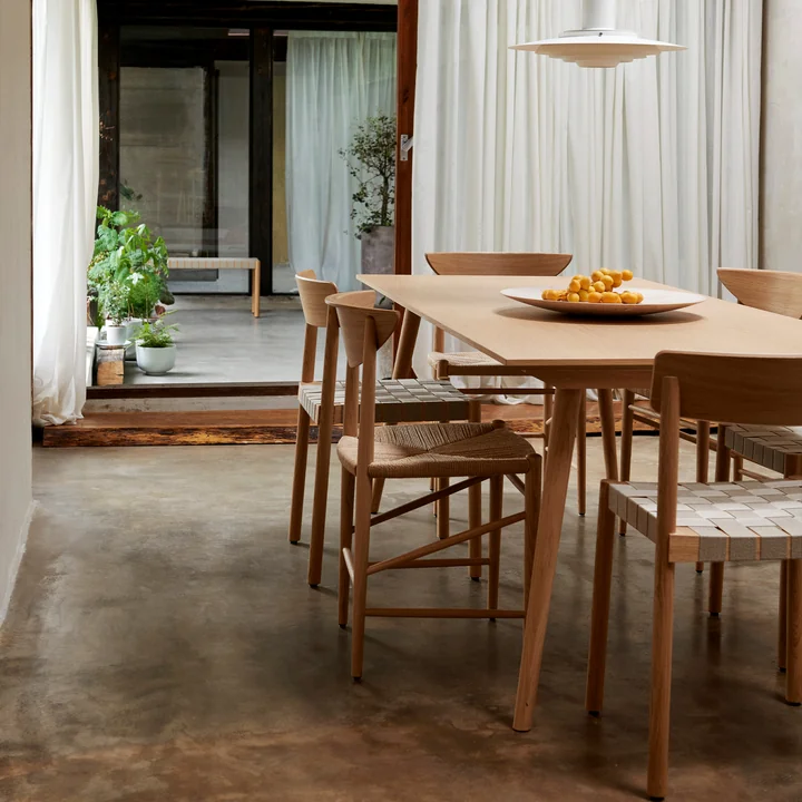 Un style intemporel à la table de la salle à manger