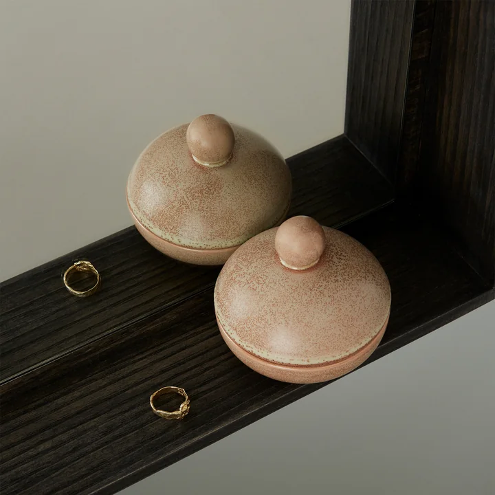 Saga Bonbonnière Low de OYOY en camel