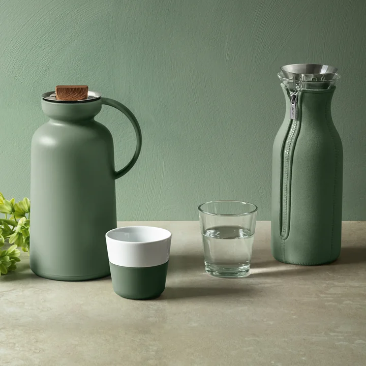 Caffé Tasses à lungo (set de 2) de Eva Solo en vert cactus