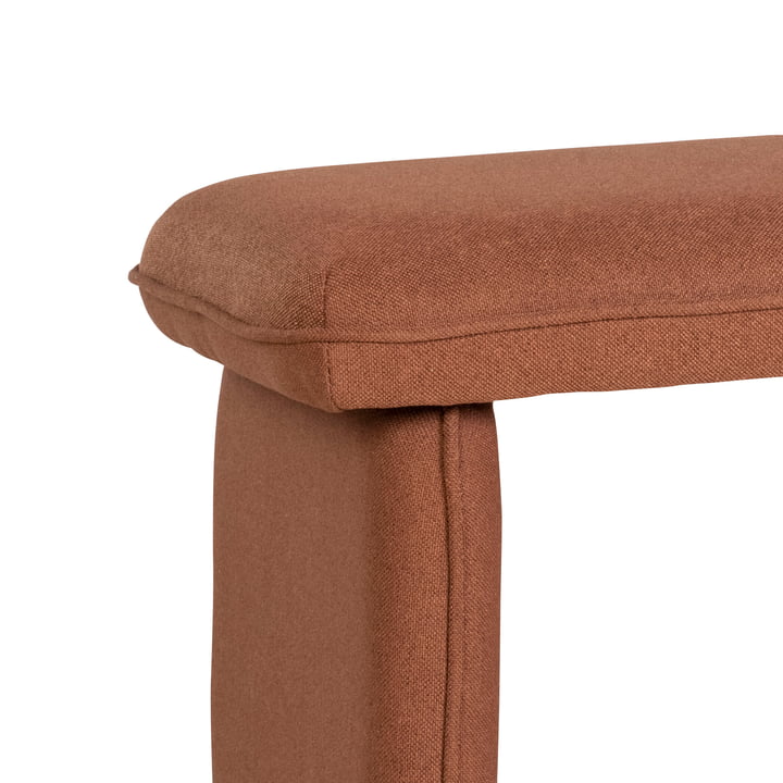 Banc rembourré chic au design scandinave