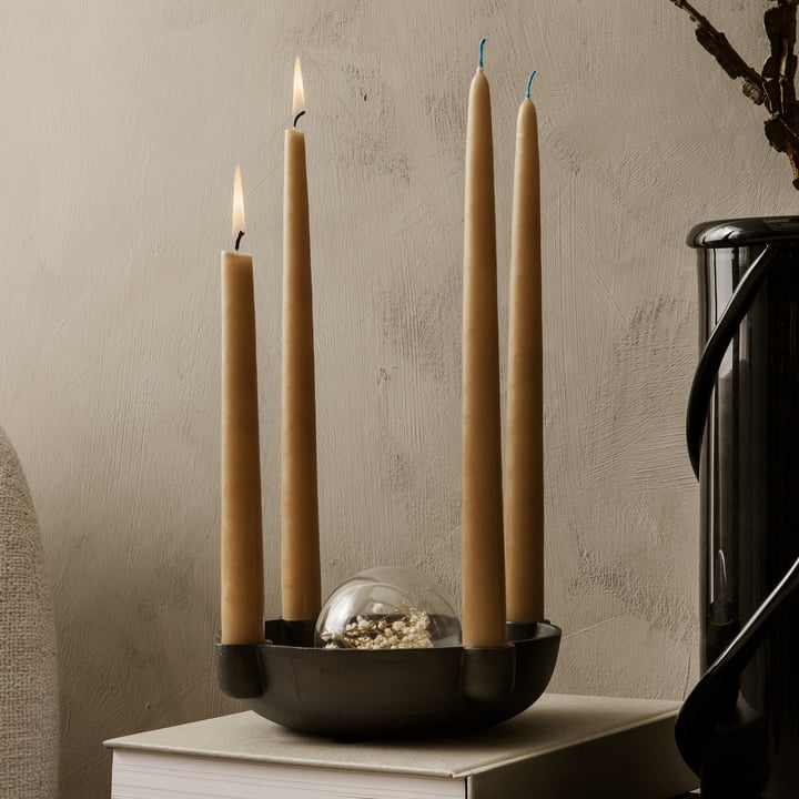 Bowl Bougeoir en aluminium par Ferm Living