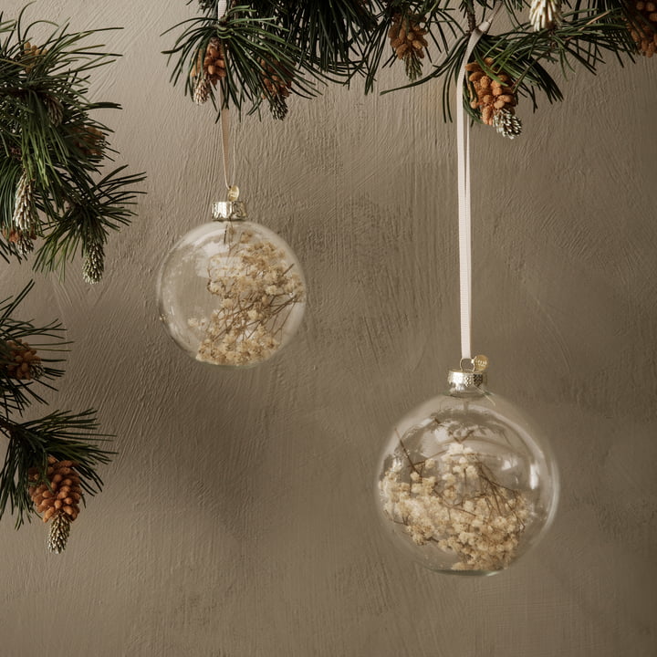 Flora boule de sapin de Noël de Ferm Living