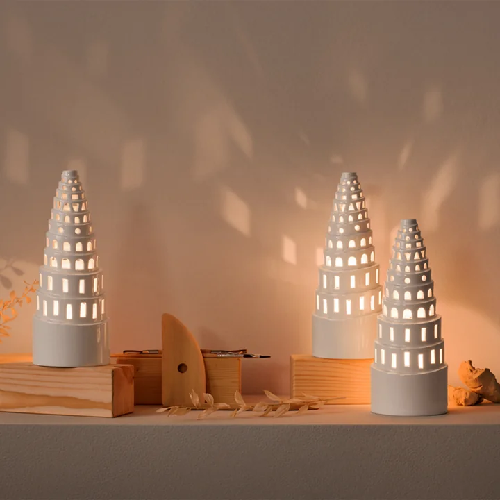 Urbania Maison pour bougies à chauffe-plat de Kähler Design