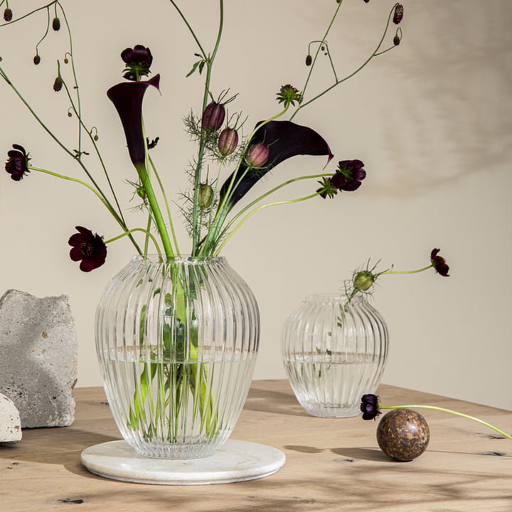 Hammershøi Vase en verre de Kähler Design