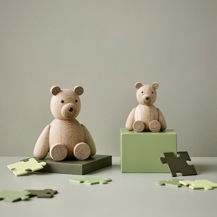 Lucie Kaas - Teddy Figure en bois