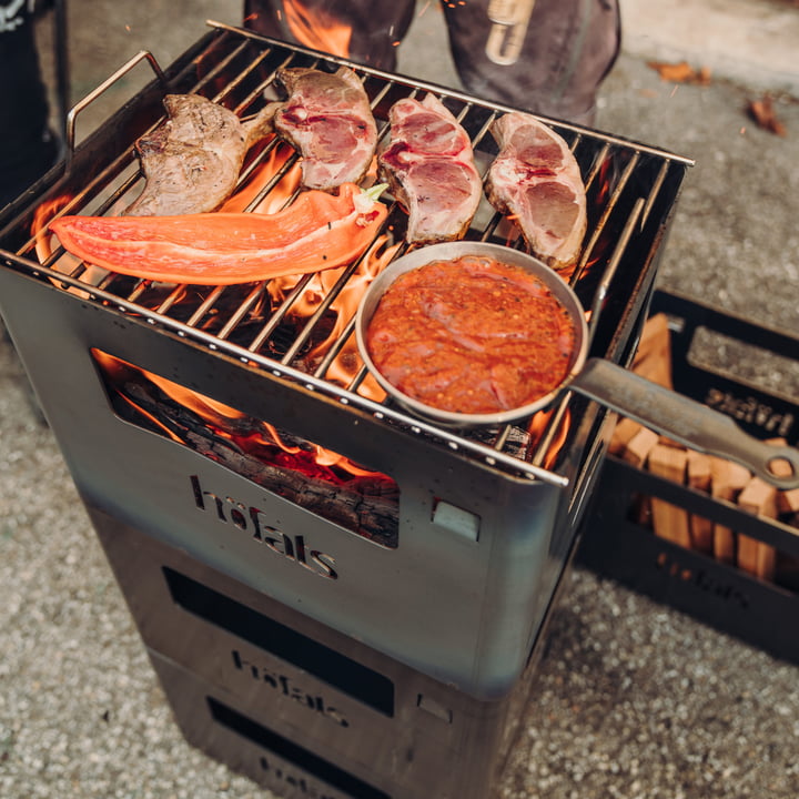 Beer Box Corbeille à feu de höfats